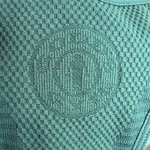 Golds Gym Women’s M Medium Sports Bra Impact Strappy High Support Padded Green - Picture 6 of 12